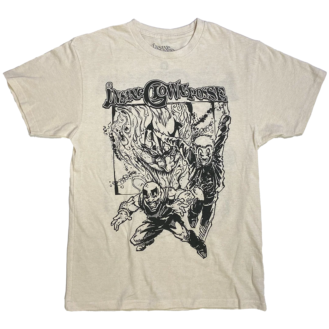 "Ashcan Jumpers" T-Shirt In Natural Color