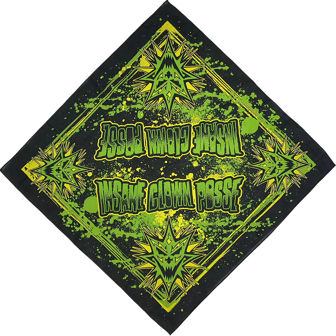 "Bang Pow Boom" Bandana In Black