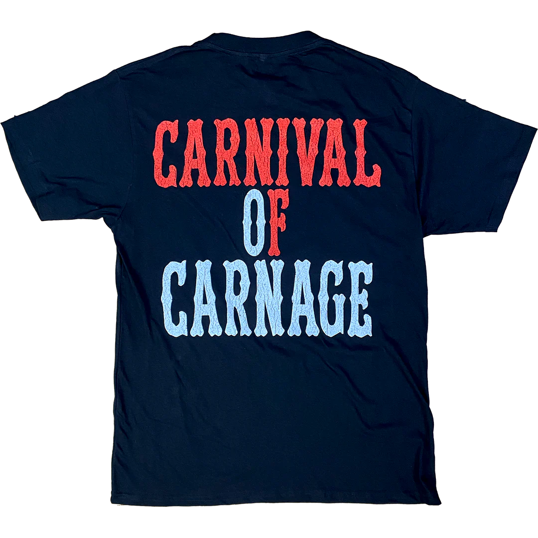 "Carnival Of Carnage Vintage" T-Shirt - Image 3