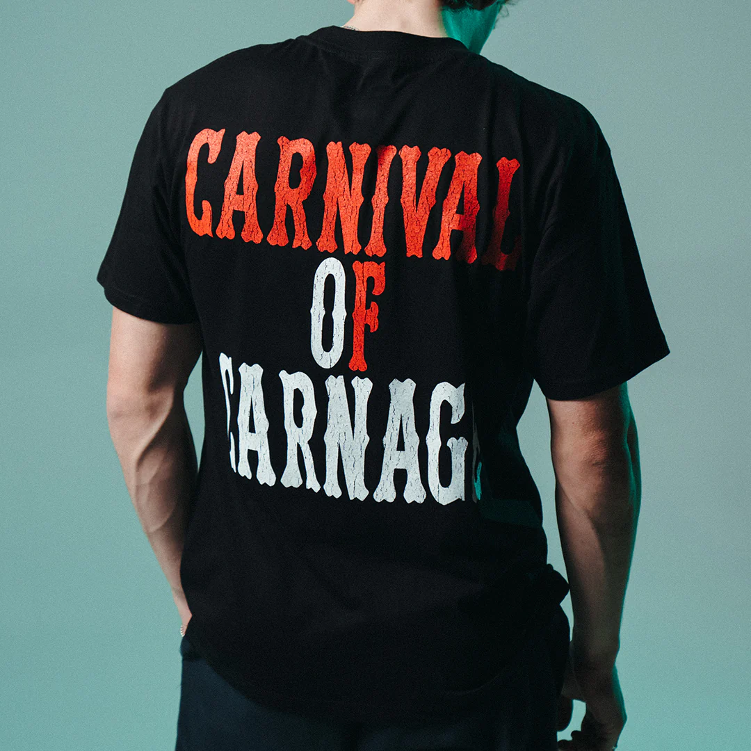 "Carnival Of Carnage Vintage" T-Shirt - Image 5
