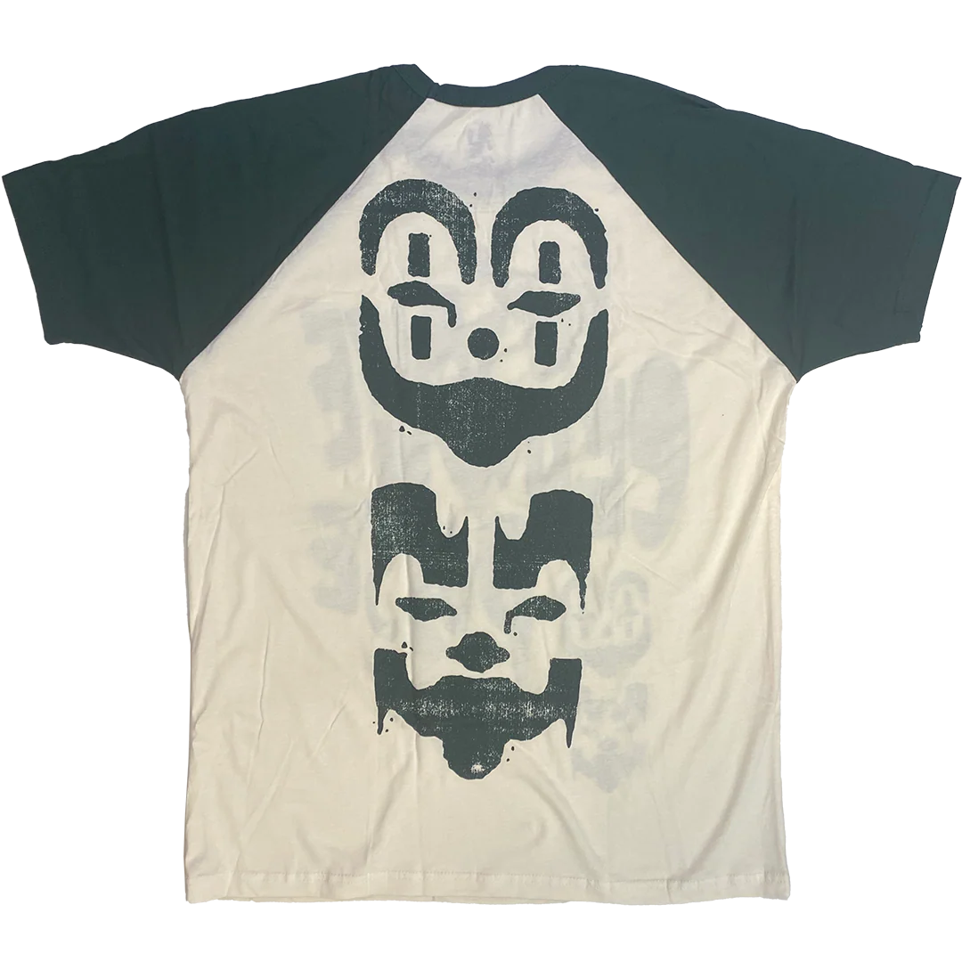 "Face Paint" Raglan T-Shirt - Image 3