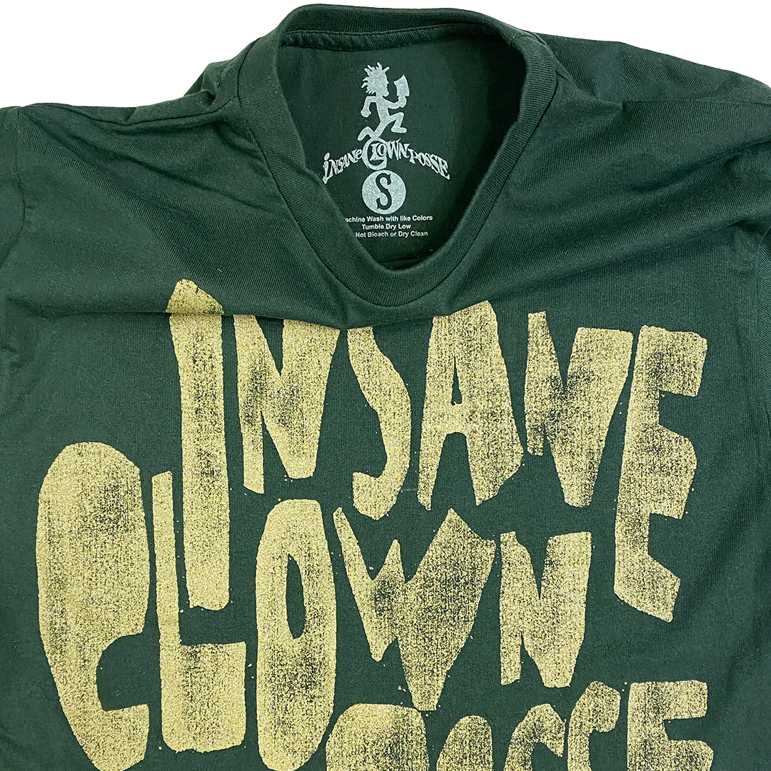 "Face Paint" T-Shirt In Green - Image 12