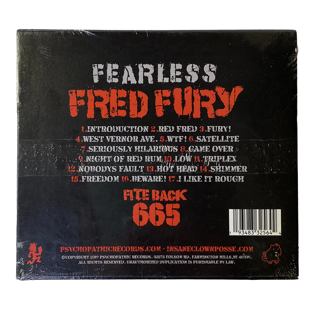 "Fearless Fred Fury" CD - Image 2