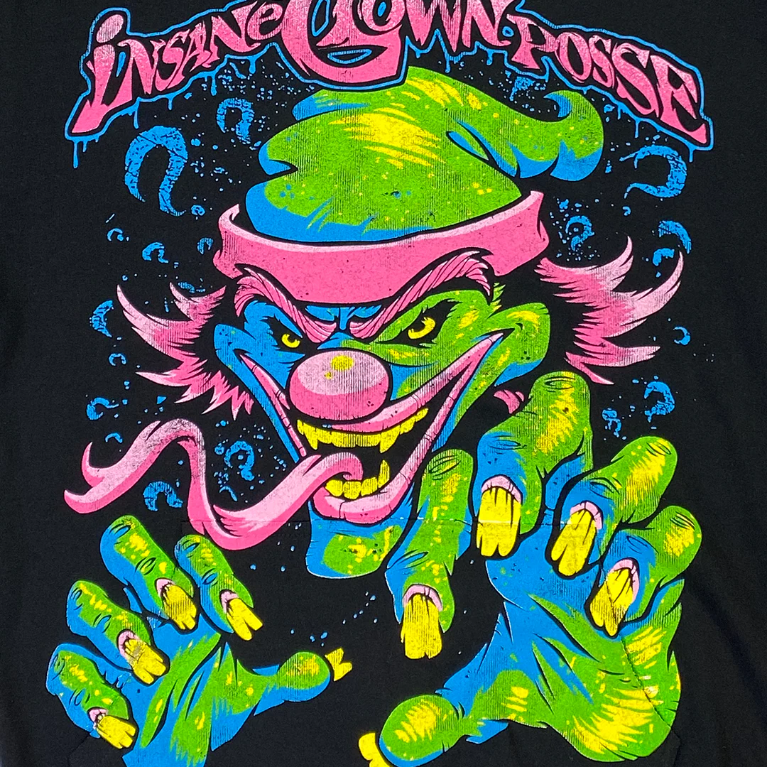 "Gonna Get Ya Clown" Pullover Hoodie In Black - Image 2