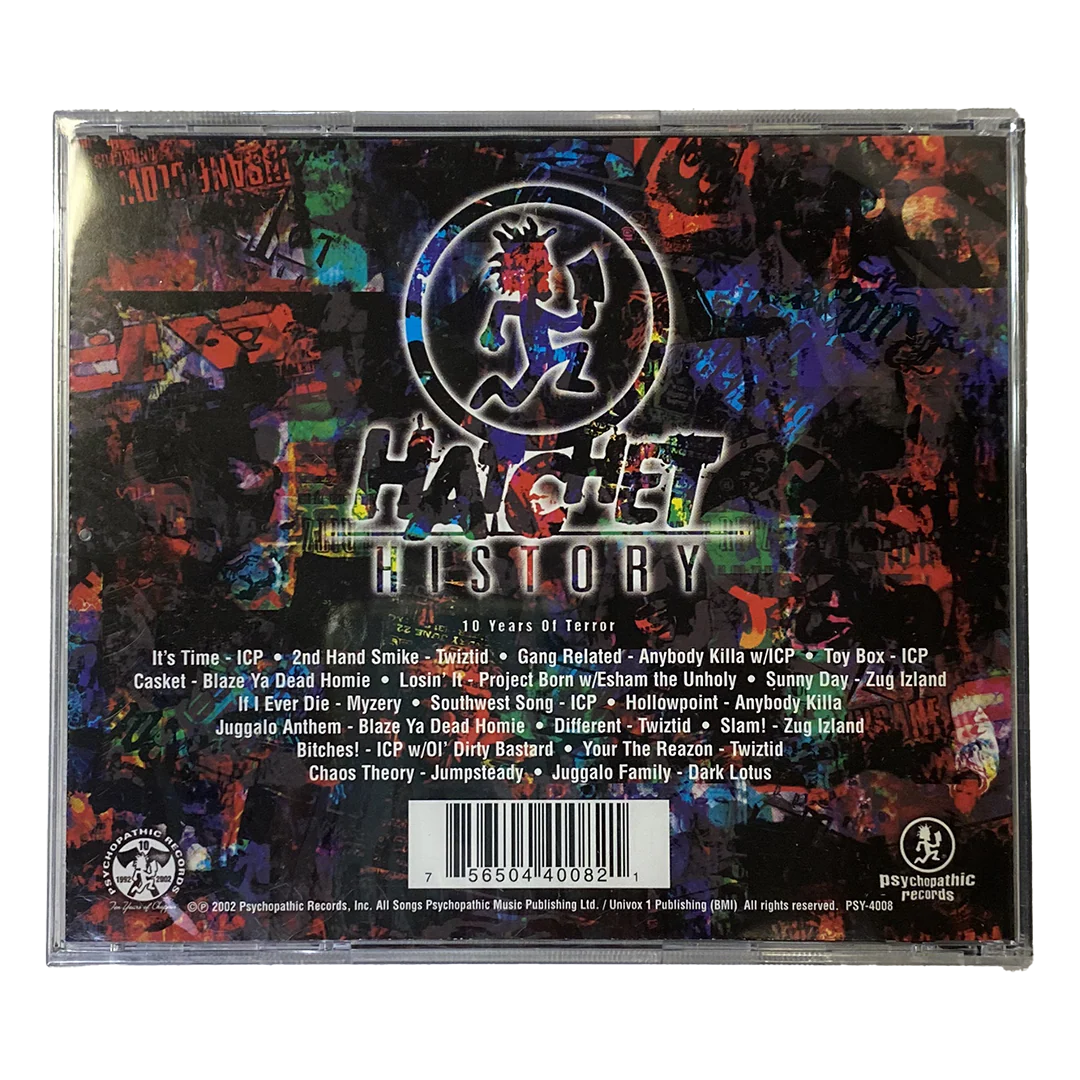 "Hatchet History: 10 Years Of Terror" CD - Image 2
