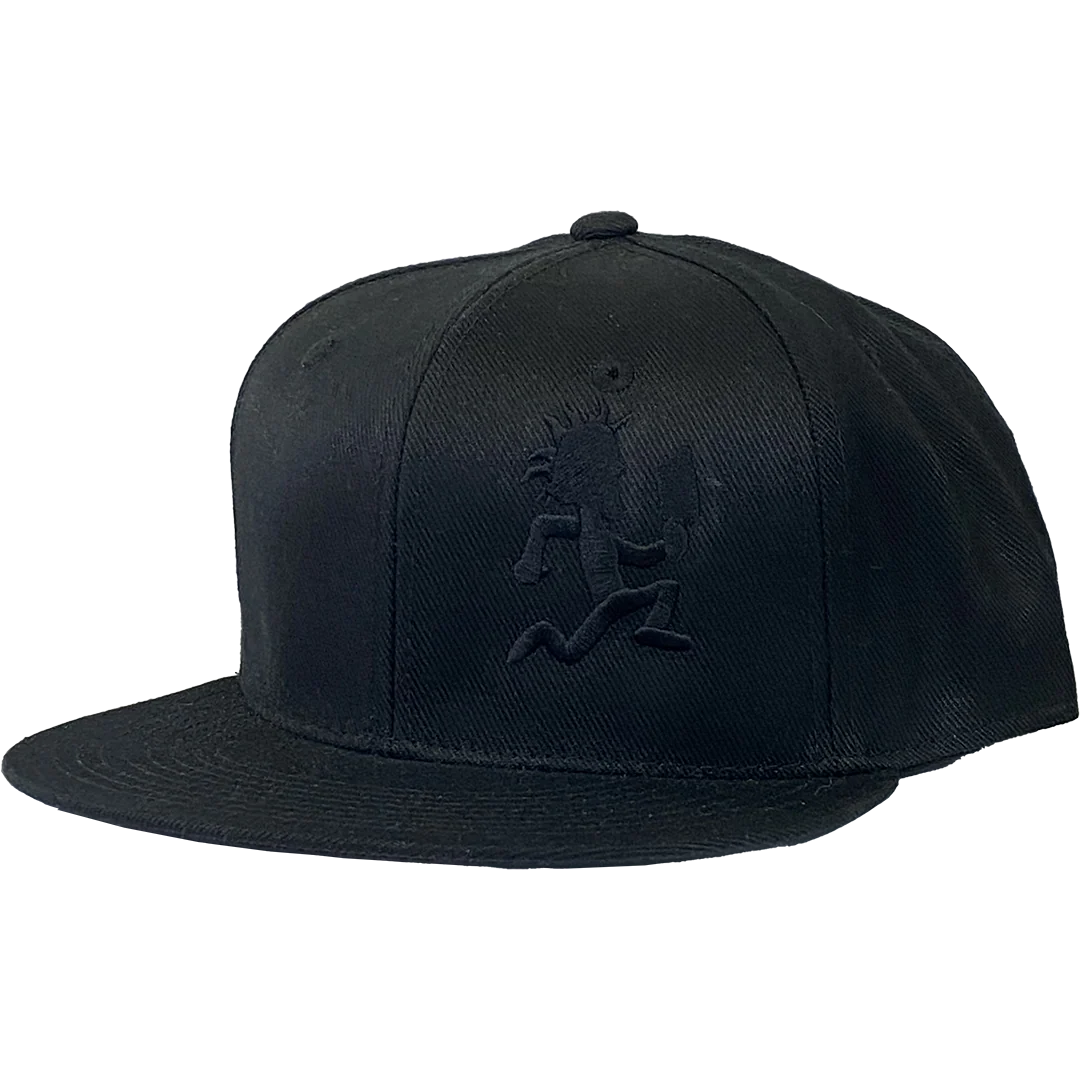 "Hatchetman Black On Black" Snapback Hat - Image 2