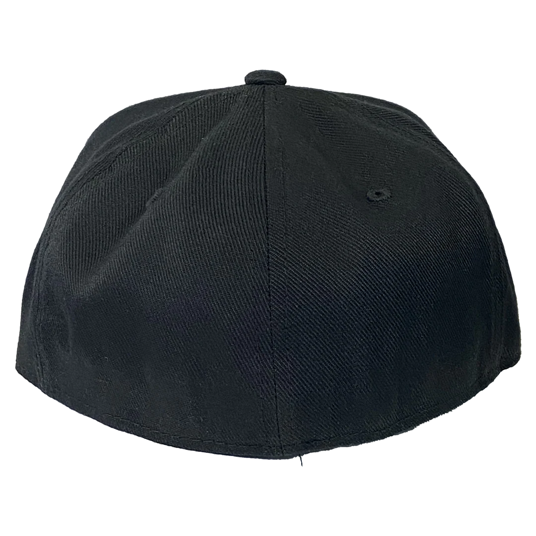 "Hatchetman" Fitted Flat Bill Hat - Image 4
