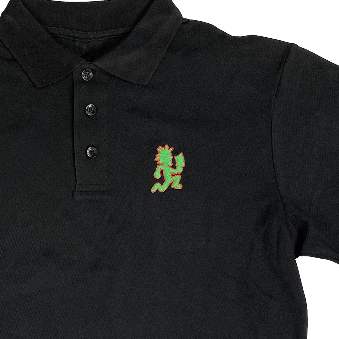 "Hatchetman Green" Embroidered Polo Shirt - Image 2