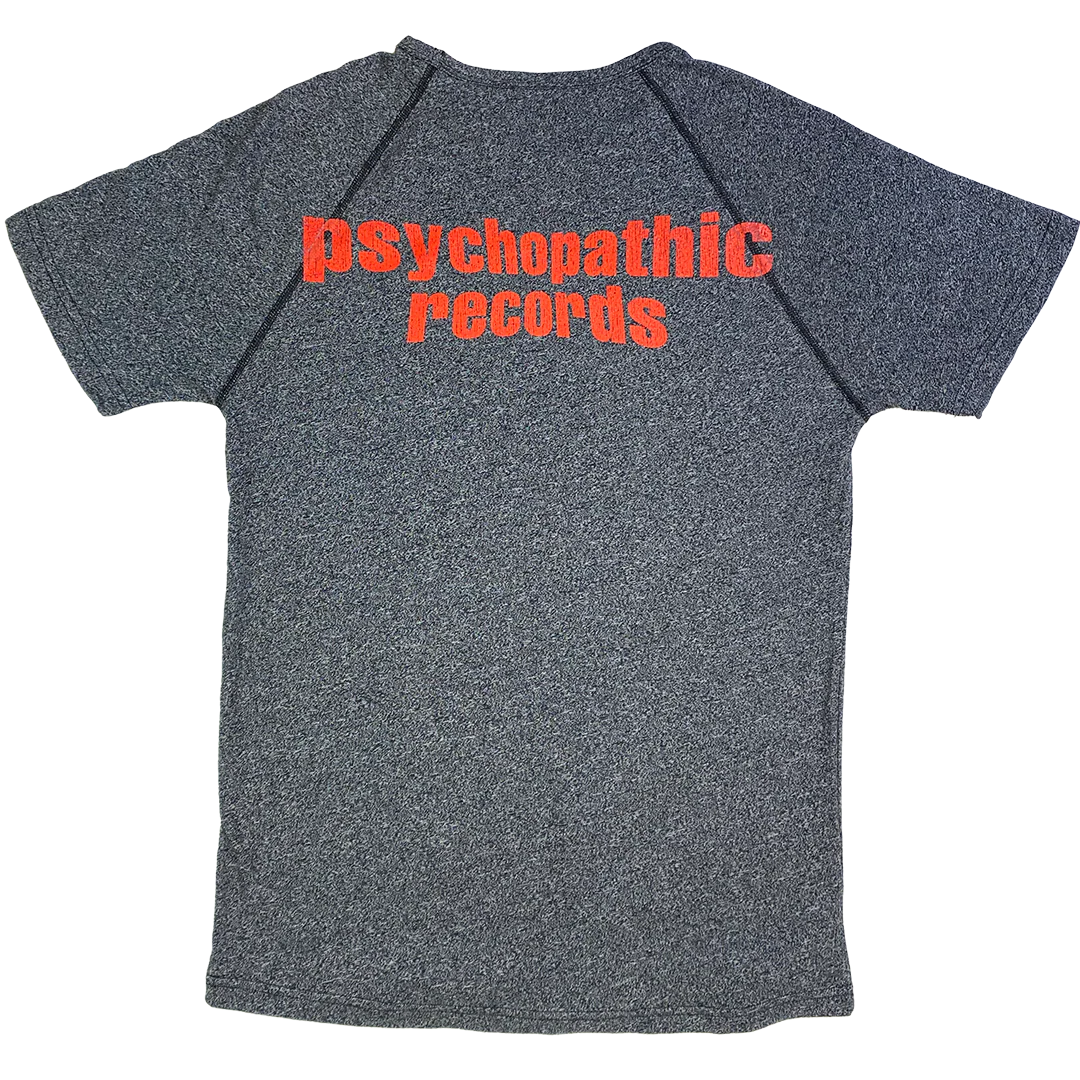 "Hatchetman Vintage" Raglan T-Shirt In Charcoal - Image 3