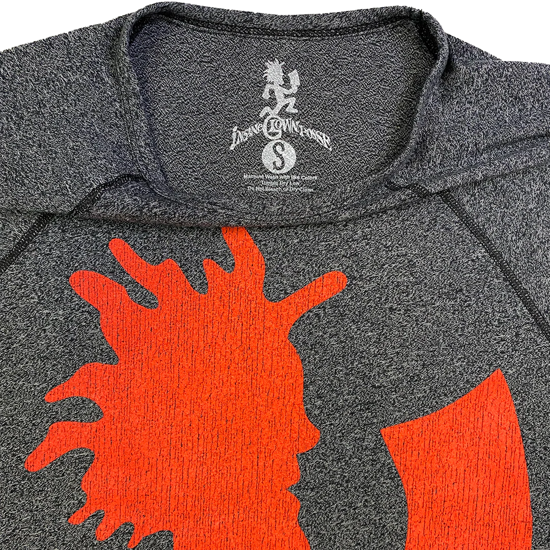 "Hatchetman Vintage" Raglan T-Shirt In Charcoal - Image 6