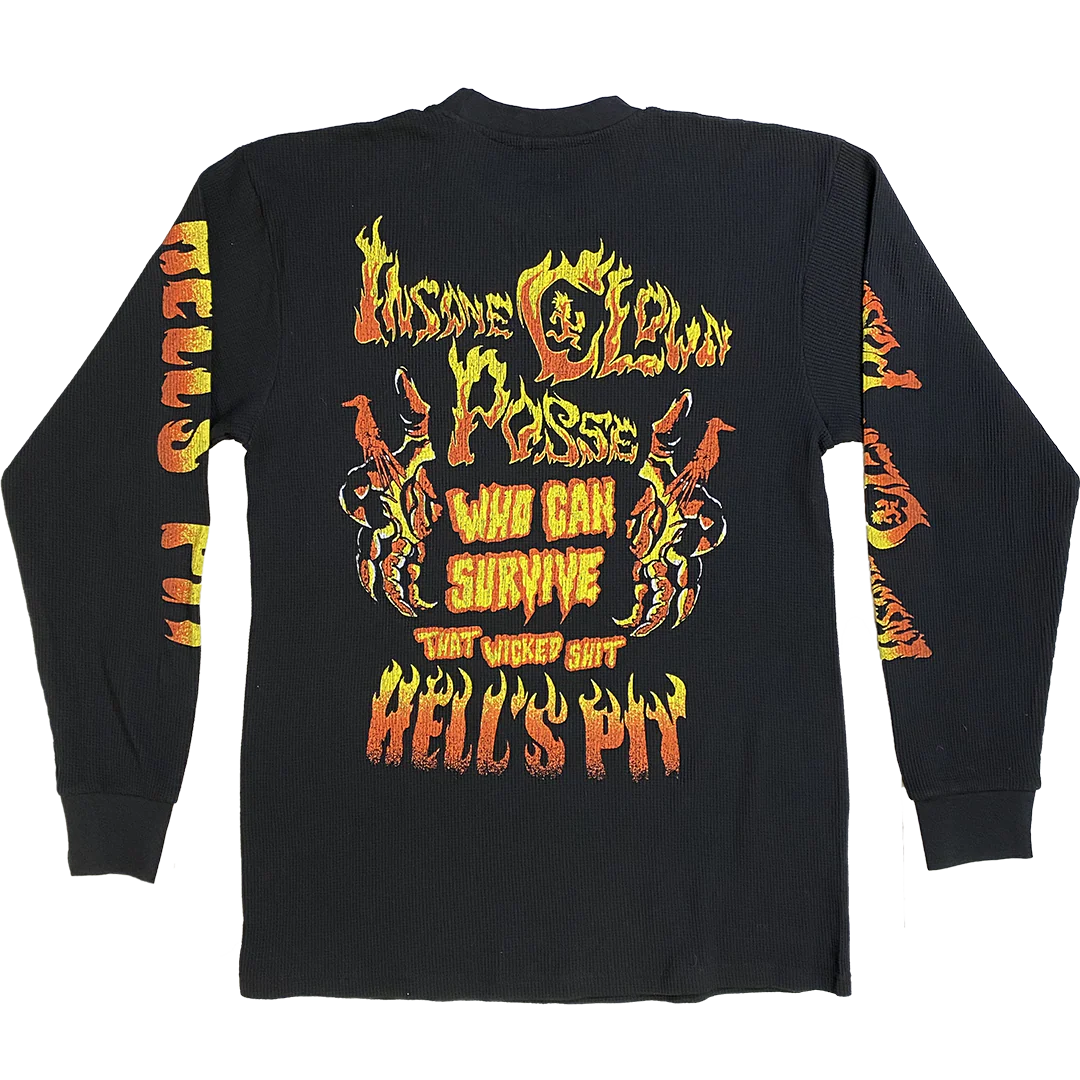 "Hell's Pit" Long Sleeve Thermal Shirt - Image 3