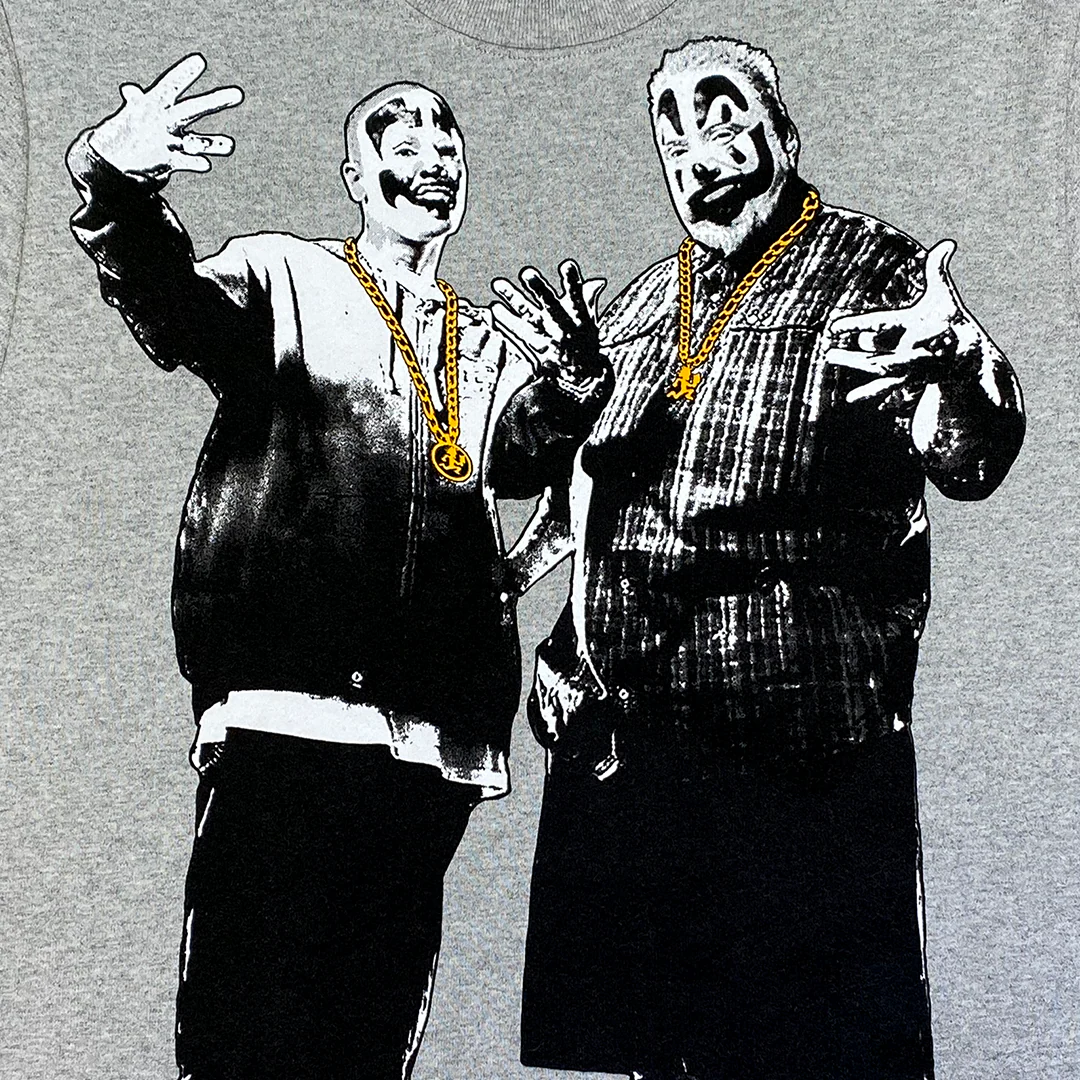 "Whadup" Crewneck Sweatshirt In Heather Grey - Image 2
