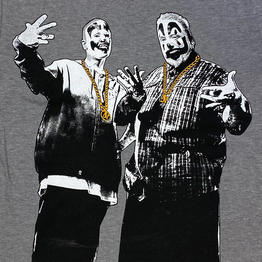 "Whadup" T-Shirt In Heather Grey - Image 2