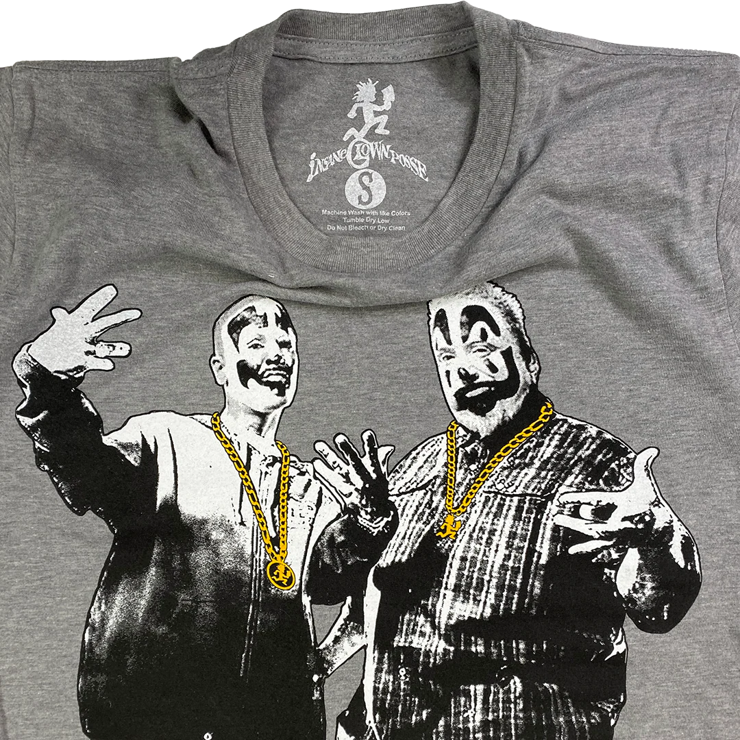 "Whadup" T-Shirt In Heather Grey - Image 8