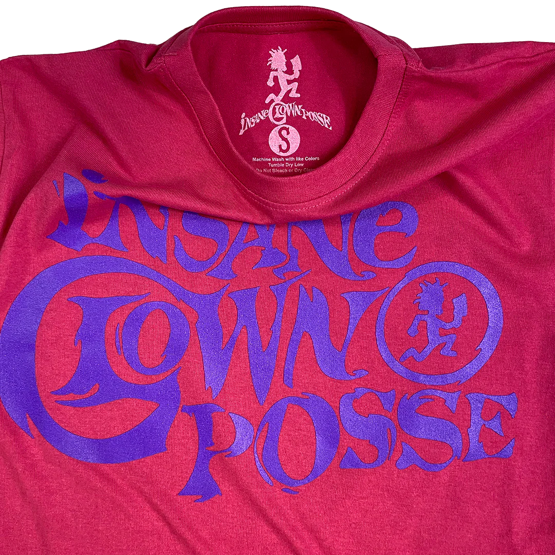 "Stack Logo" T-Shirt In Pink - Image 12