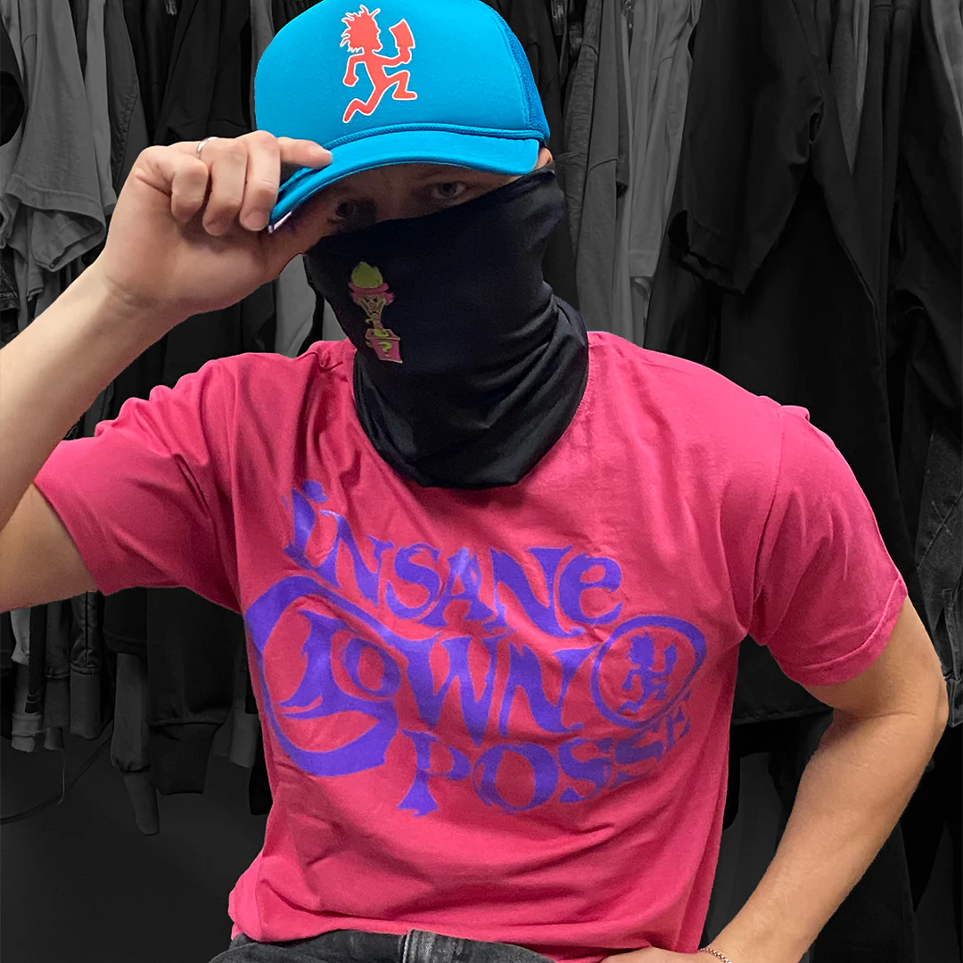 "Stack Logo" T-Shirt In Pink - Image 4