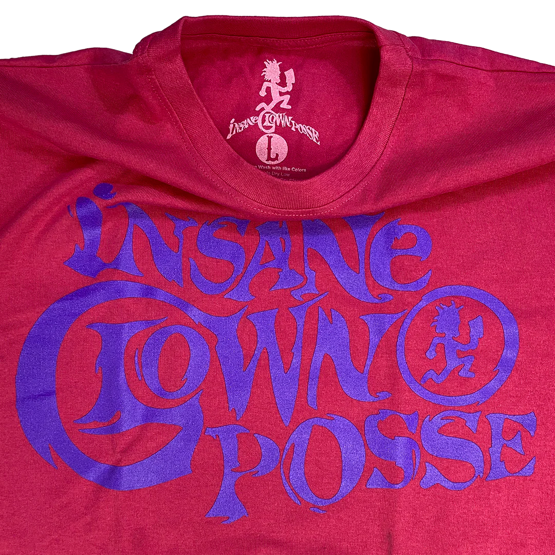 "Stack Logo" T-Shirt In Pink - Image 6
