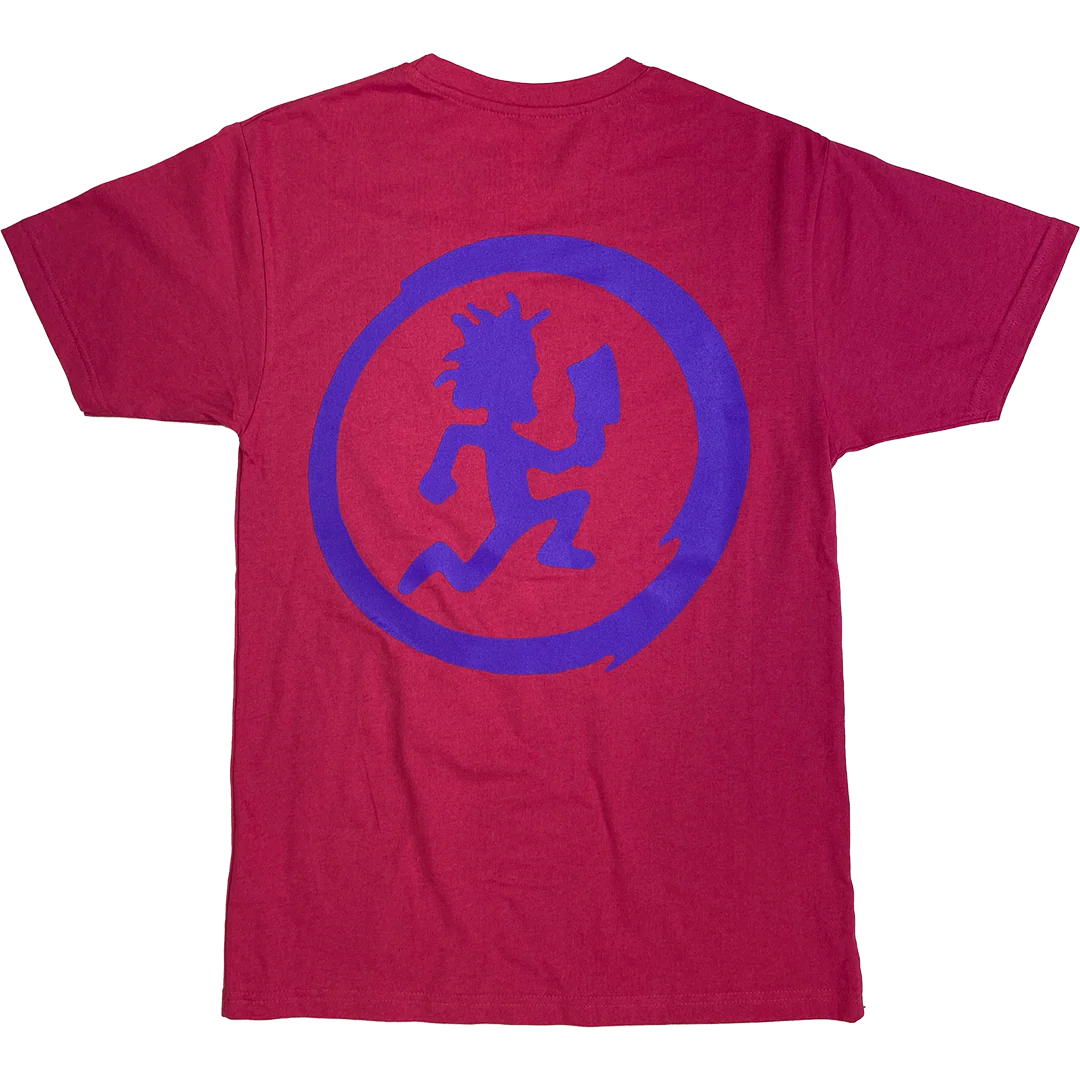 "Stack Logo" T-Shirt In Pink - Image 9