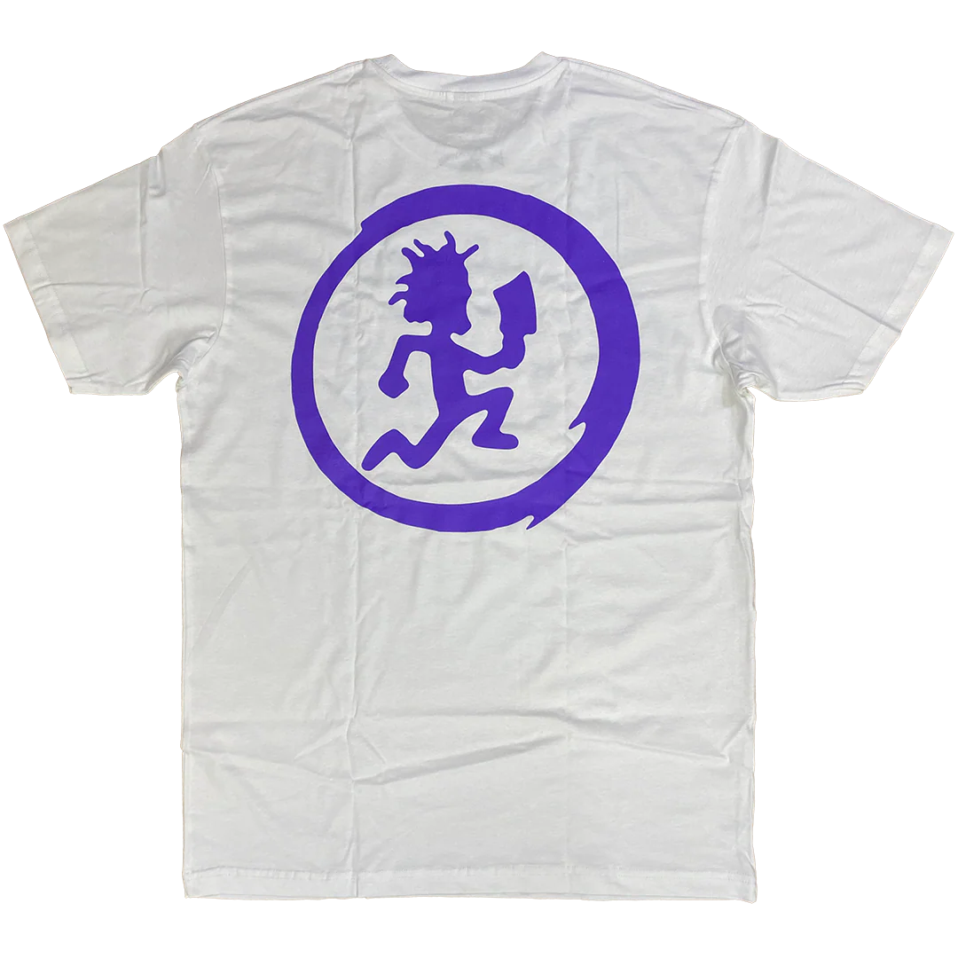 "Stack Logo" T-Shirt In White - Image 3