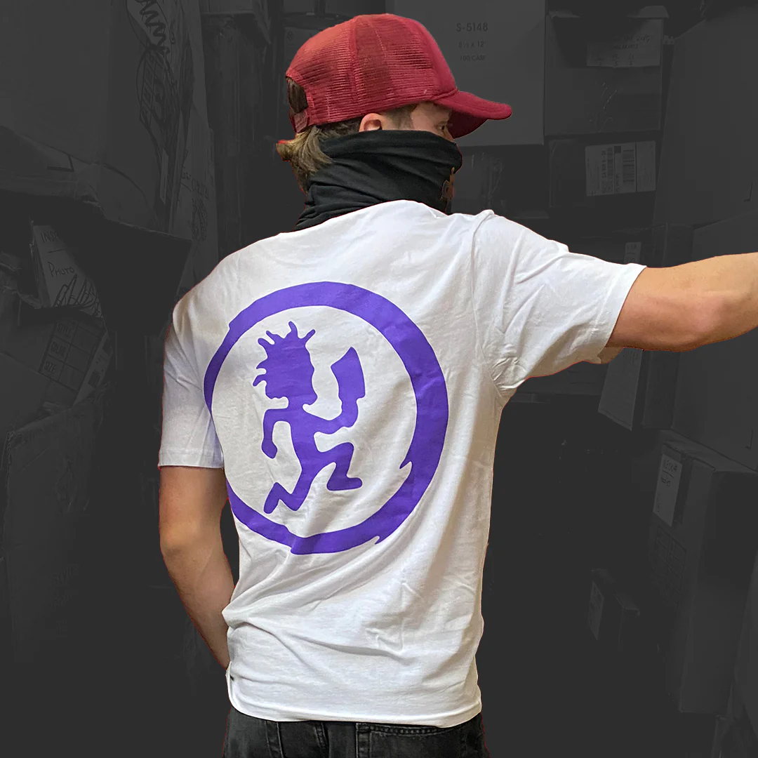 "Stack Logo" T-Shirt In White - Image 5