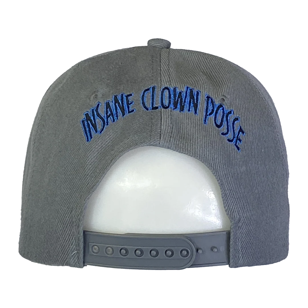 "Insane Clown Posse" Snapback Hat In Grey - Image 3