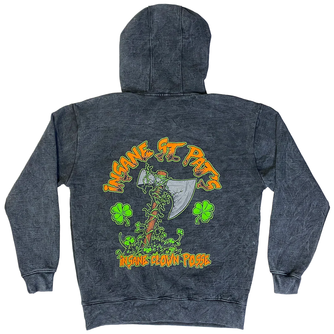 "Insane St. Pat's" Pullover Hoodie - Image 3