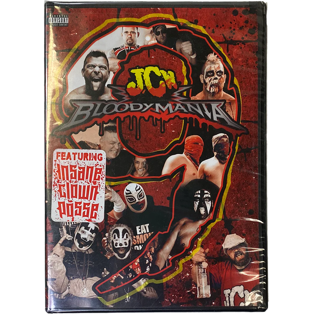 JCW "BLOODYMANIA 9" DVD