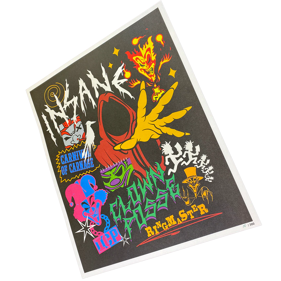 "Joker Card Collage" Limited Edition Poster - Image 3
