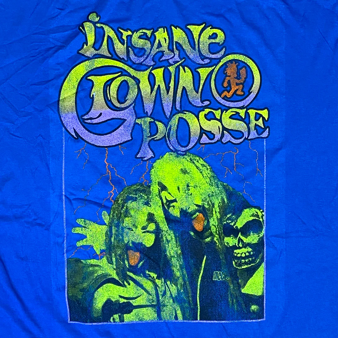 "Lightning Tongue" T-Shirt In Blue - Image 10