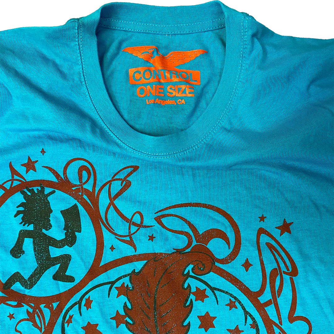 "The Great Milenko" Womens Oversize T-Shirt In Blue - Image 4