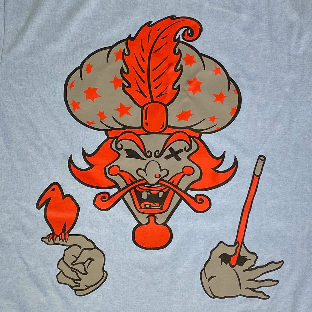 "Milenko Vintage" T-Shirt In Light Blue - Image 2