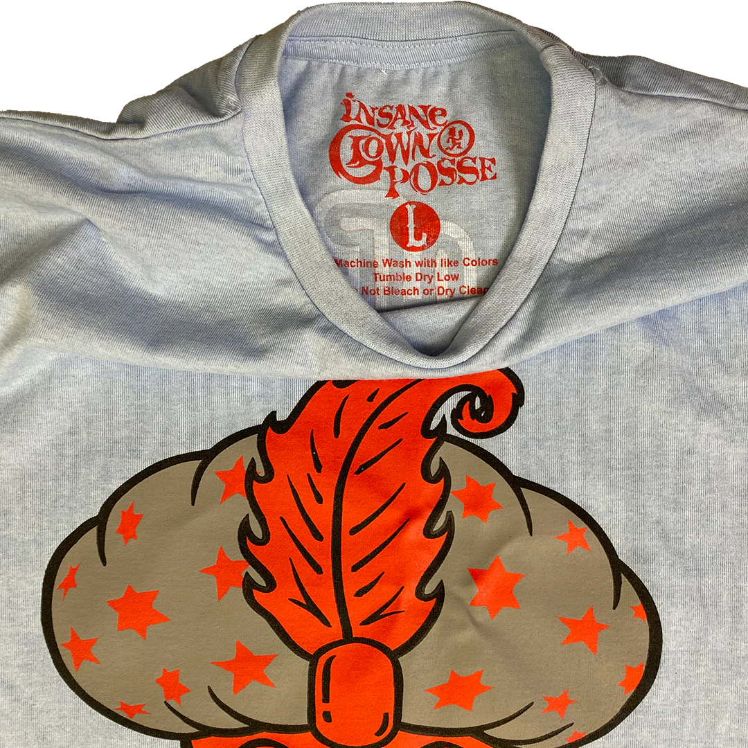 "Milenko Vintage" T-Shirt In Light Blue - Image 4