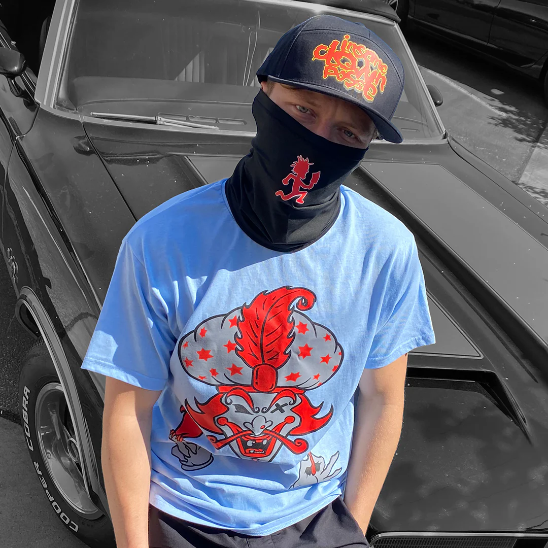 "Milenko Vintage" T-Shirt In Light Blue - Image 6