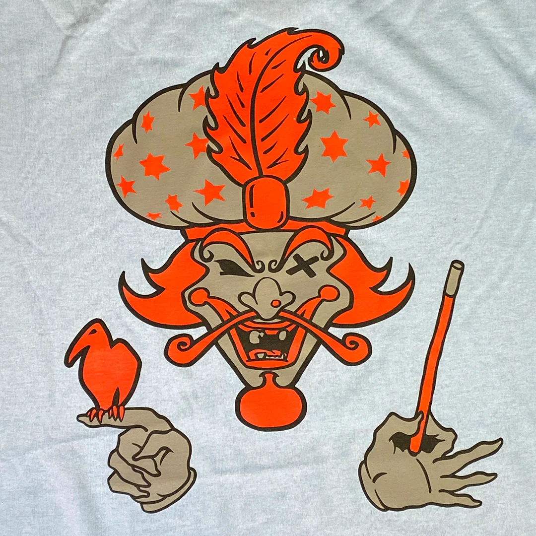 "Milenko Vintage" T-Shirt In Light Blue - Image 8