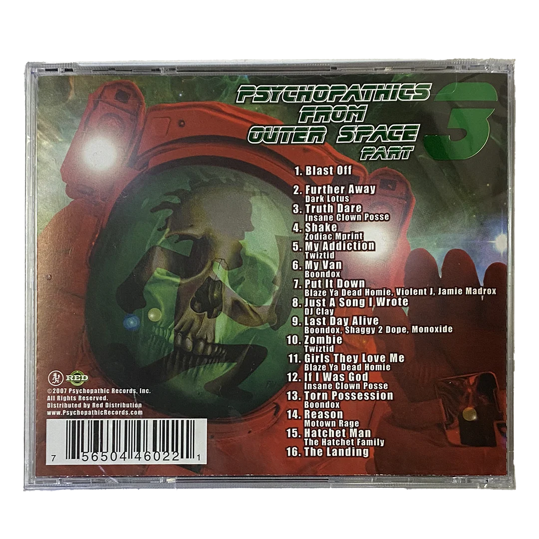 "Psychopathics From Outer Space Part 3" CD - Image 2