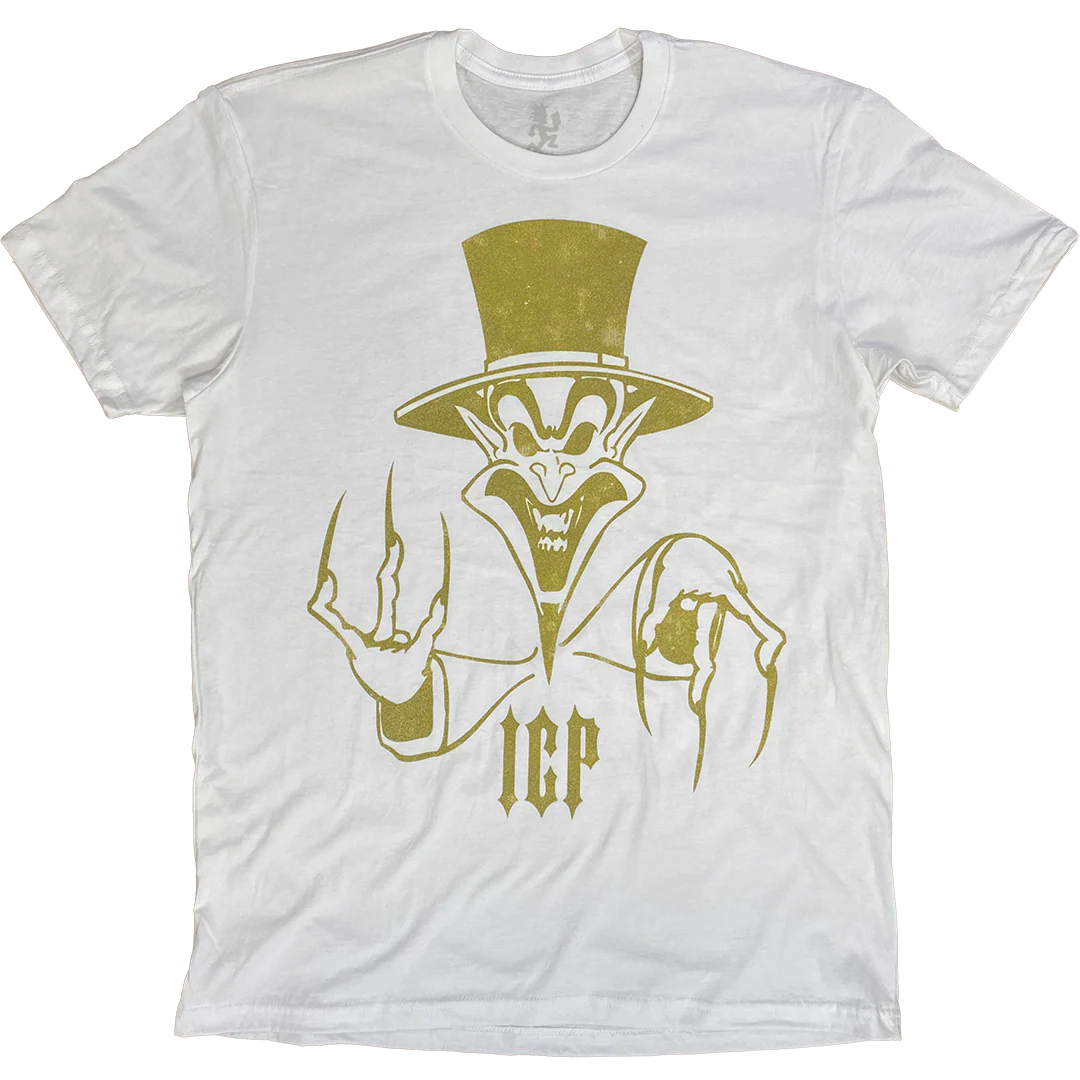 "Ringmaster Vintage" T-Shirt In White
