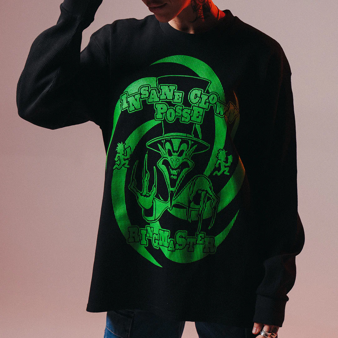 "Ringmaster Round" Long Sleeve Thermal Shirt - Image 4