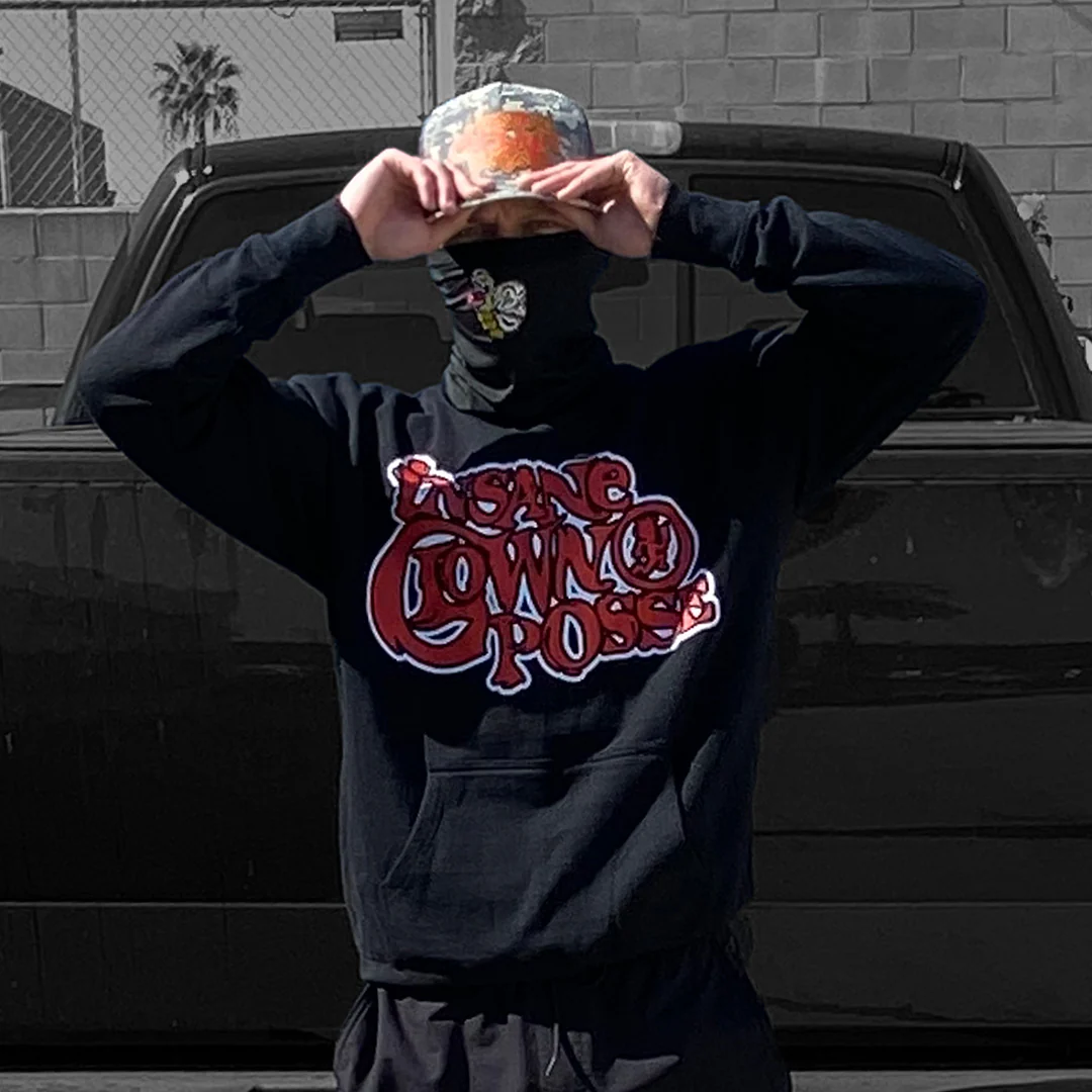 "Stack Logo" Crewneck Pocket Sweatshirt - Image 5