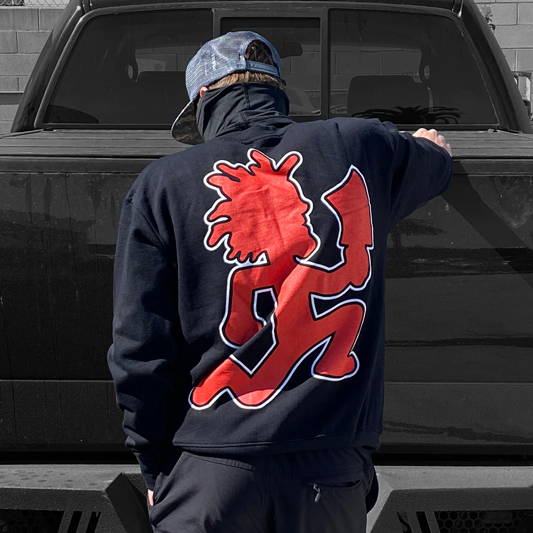 "Stack Logo" Crewneck Pocket Sweatshirt - Image 6