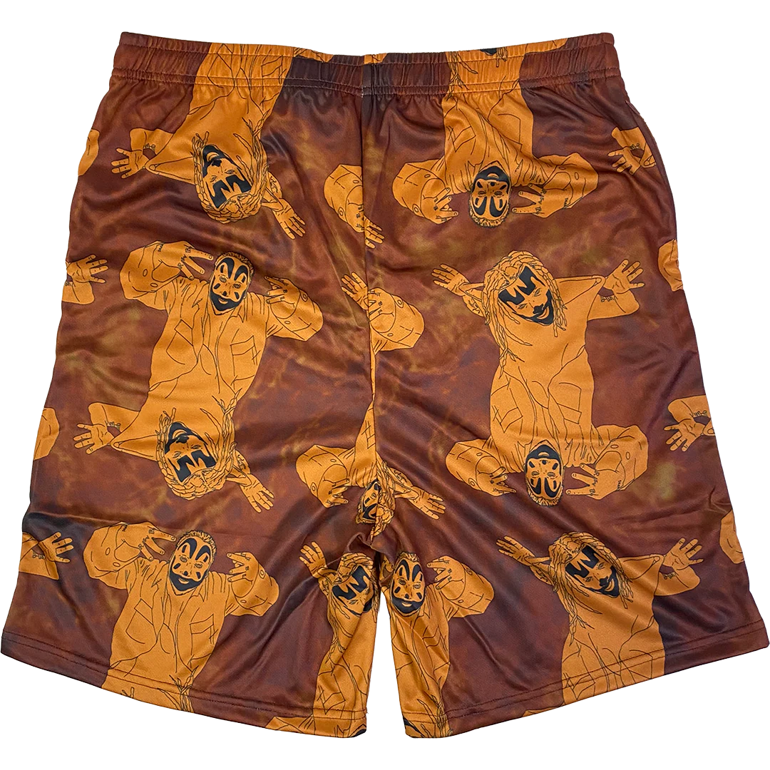 "Terror Wheel" All Over Print Shorts - Image 2