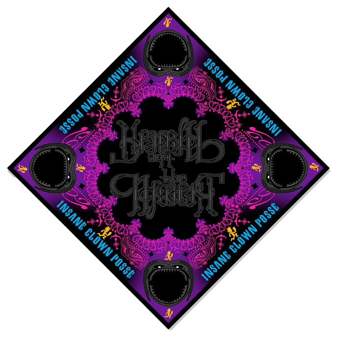 Corner Naughts in Color Bandana