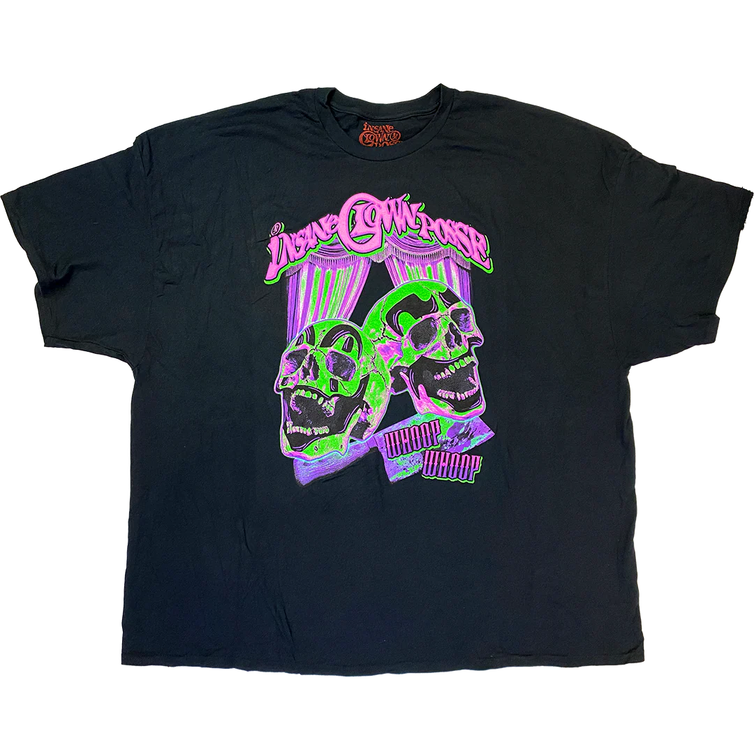 "Whoop Whoop Skulls" T-Shirt In Steel Grey - Image 4